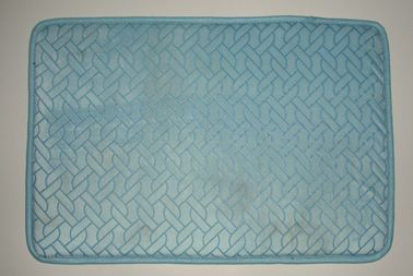 Coral fleece Polyester Bath Mat Door Mat